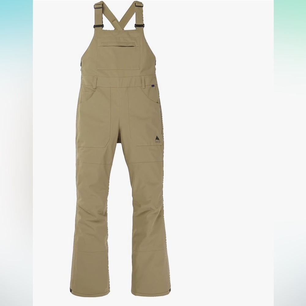 NWT- Burton - Women's Avalon Bib Size M - Martini Olive Color